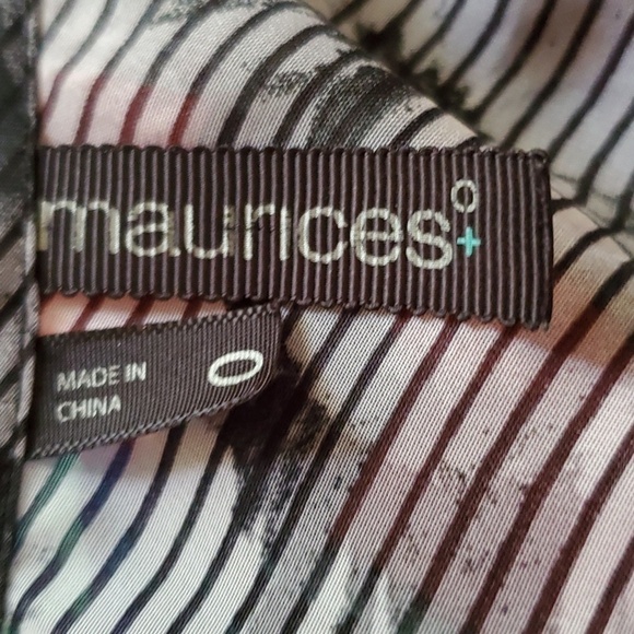 Maurices Semi Sheer Women's Sleeveless Top Size 0 - Picture 6 of 7